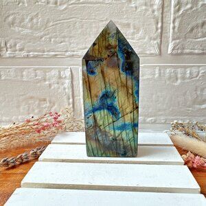 Beautiful Labradorite Tower Obelisk